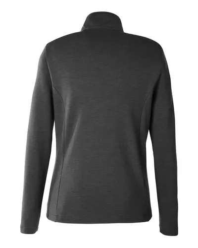 Devon & Jones Devon & Jones Women's New Classics® Charleston Hybrid Jacket in Black/ Melange Black, back view