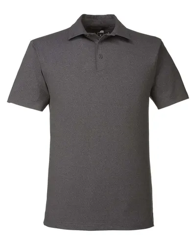 Spyder Spyder Men's Spyre Polo in Black Frost, front view