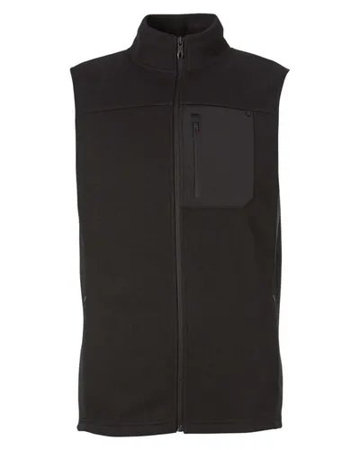 Spyder Spyder Men's Constant Canyon Vest in Black, front view