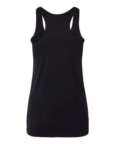 Next Level Next Level Women’s Triblend Racerback Tank in Black, back view
