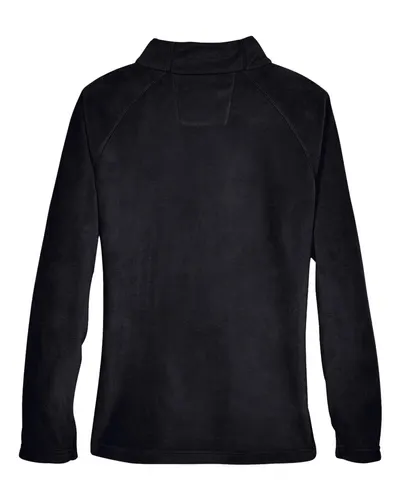 Team 365 Team 365 Women's Campus Microfleece Jacket in Black, back view