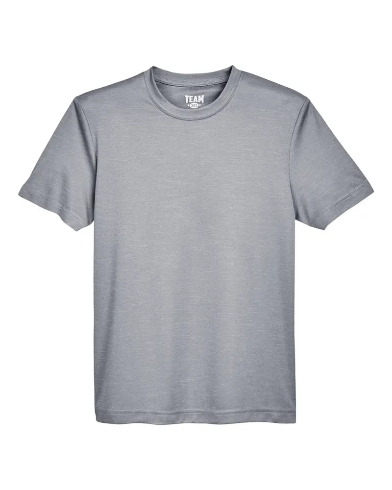 Team 365 Team 365 Youth Sonic Heather Performance T-Shirt — Athletic Heather