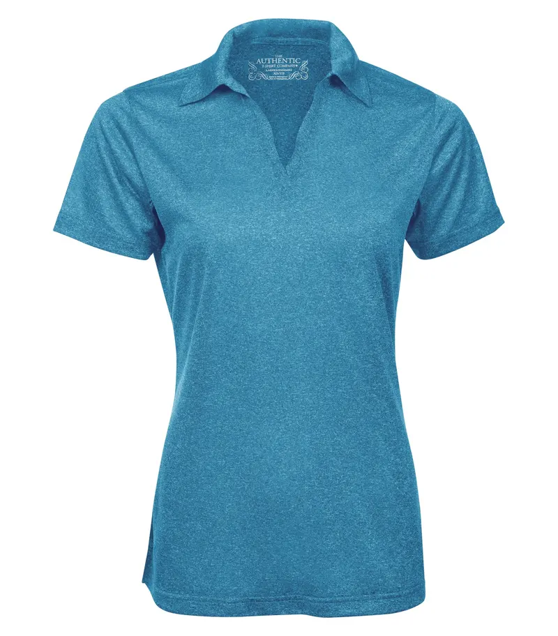 ATC™ ATC™ PRO TEAM HEATHER ProFORMANCE LADIES' POLO — Blue Wake Heather