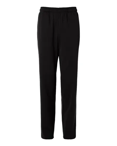 Team 365 Team 365 Unisex Squad Tech Fleece Pants in Black, front view
