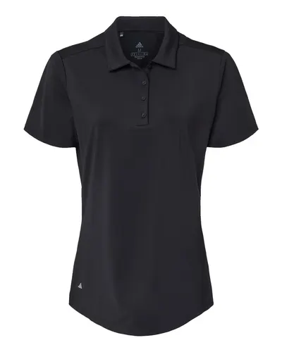 Adidas Adidas Women's Ultimate365 Solid Polo in Black, front view
