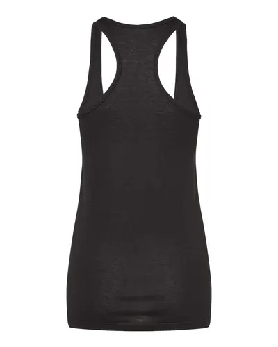 M&O M&O Women's Racerback Blend Tank in Black, back view