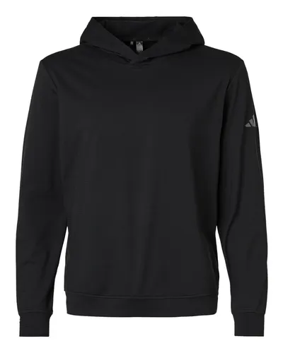 Adidas Adidas Men's Ultimate365 Elevated Hoodie in Black, front view