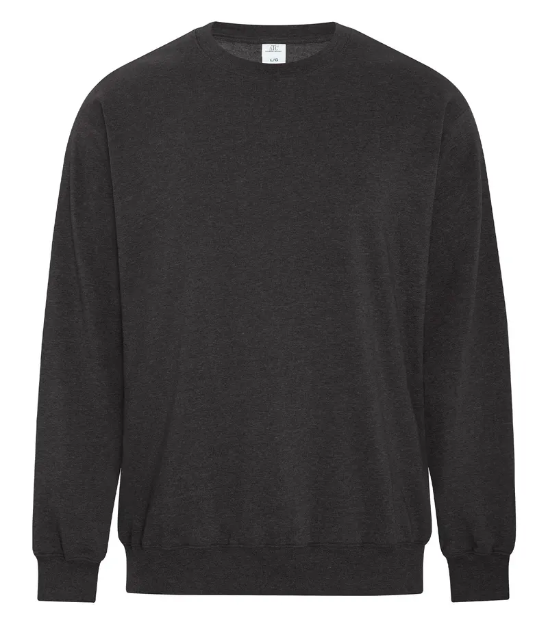 ATC™ Earth Wash® ATC™ EARTH WASH® TOURBILLON FLEECE CREWNECK SWEATSHIRT — Earth Black