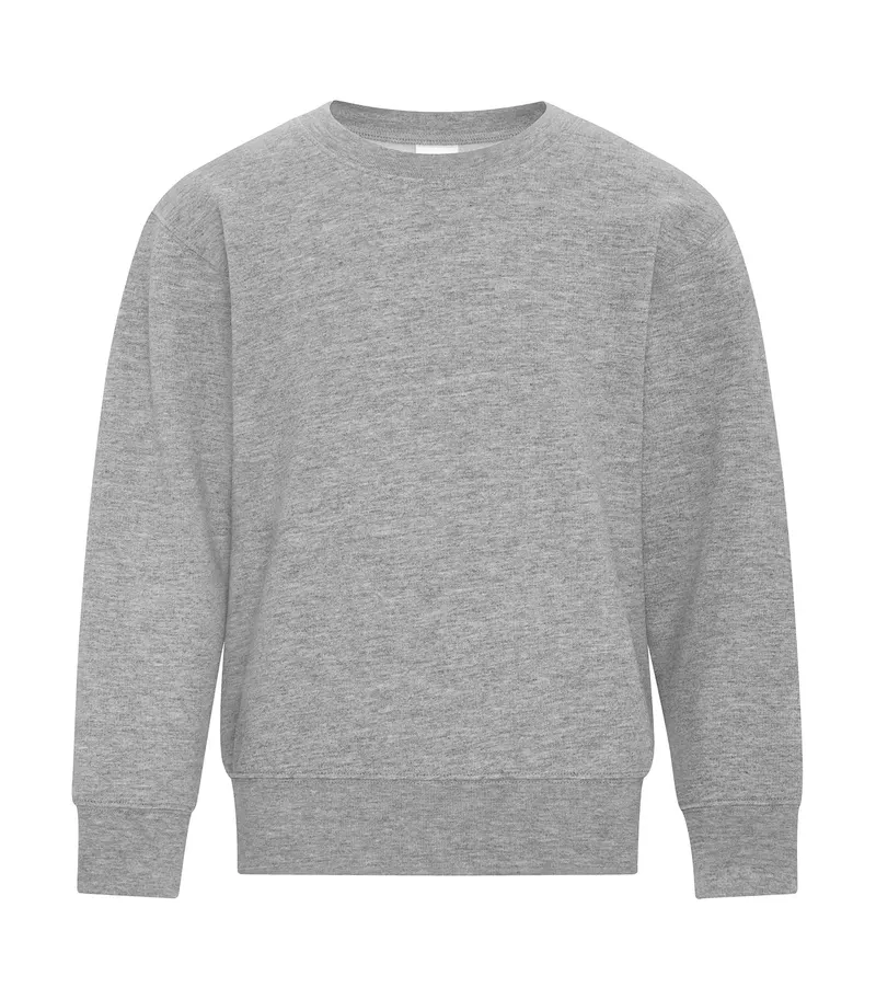 ATC™ Everyday Collection® ATC™ EVERYDAY FLEECE CREWNECK YOUTH SWEATSHIRT — Athletic Heather