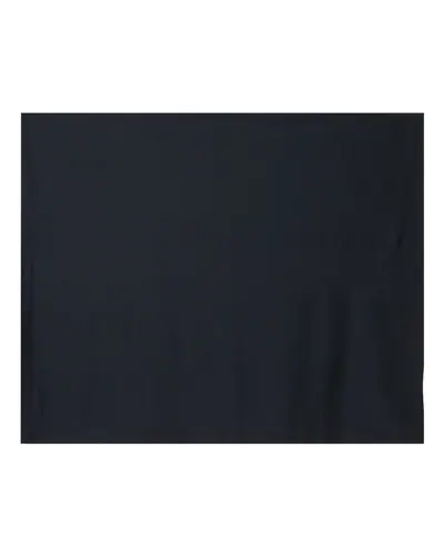 Gildan Gildan Heavy Blend™ Fleece Stadium Blanket in Black, front view
