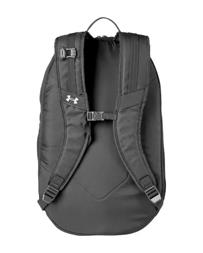 Under Armour Under Armour Hustle Team Backpack 6.0 in Black, back view