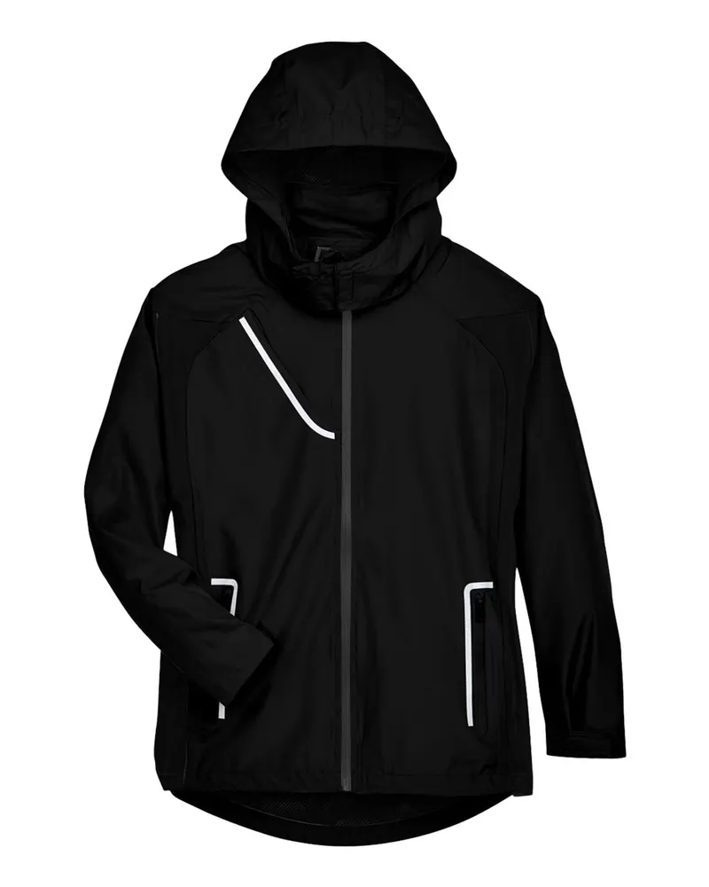 Team 365 Team 365 Women's Dominator Waterproof Jacket — Black
