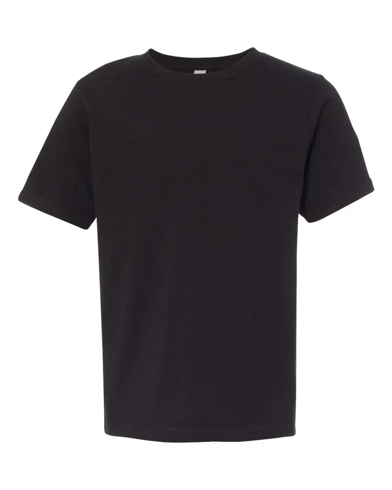 Next Level Next Level Youth Cotton Tee — Black