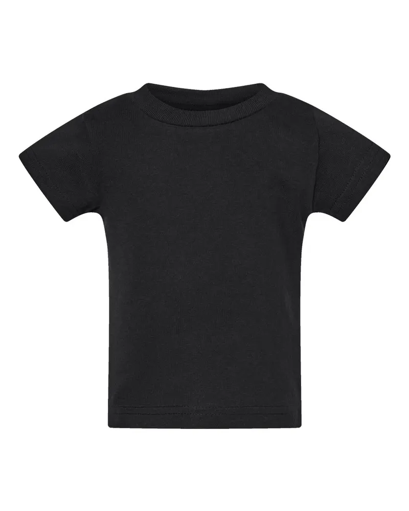 Rabbit Skins Rabbit Skins Infant Cotton Jersey Tee — Black