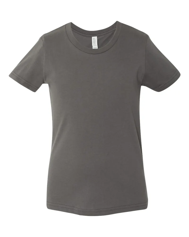 BELLA + CANVAS BELLA + CANVAS Youth Jersey Tee — Asphalt