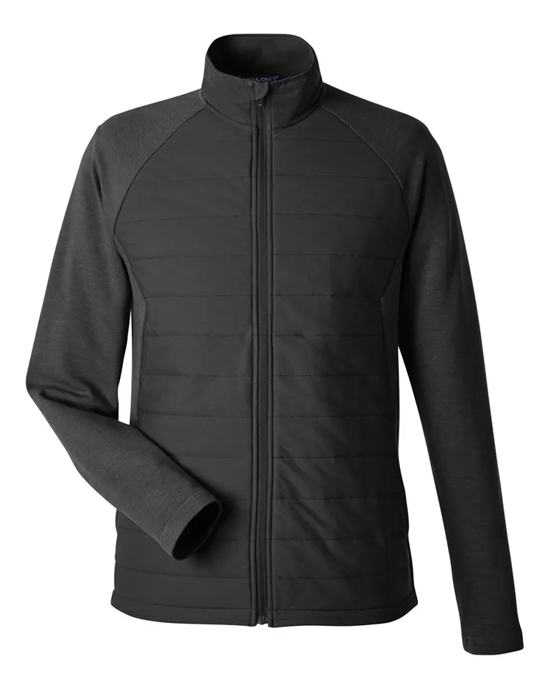 Devon & Jones Devon & Jones Men's New Classics® Charleston Hybrid Jacket — Black/ Melange Black