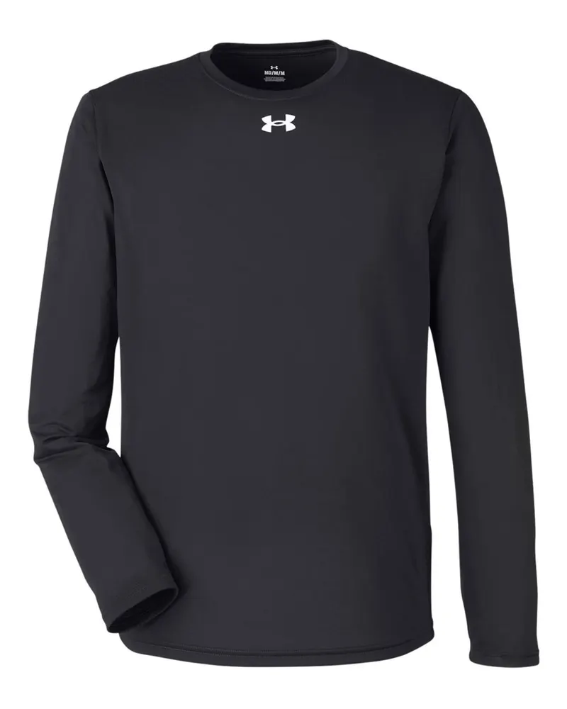 Under Armour Under Armour Men's Team Tech™ Long Sleeve T-Shirt — Black/ White