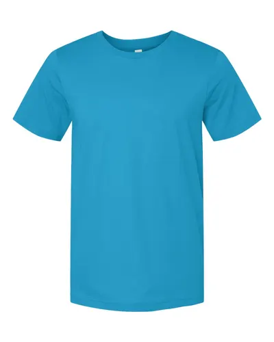 BELLA + CANVAS BELLA + CANVAS Jersey Tee in Aqua, front view