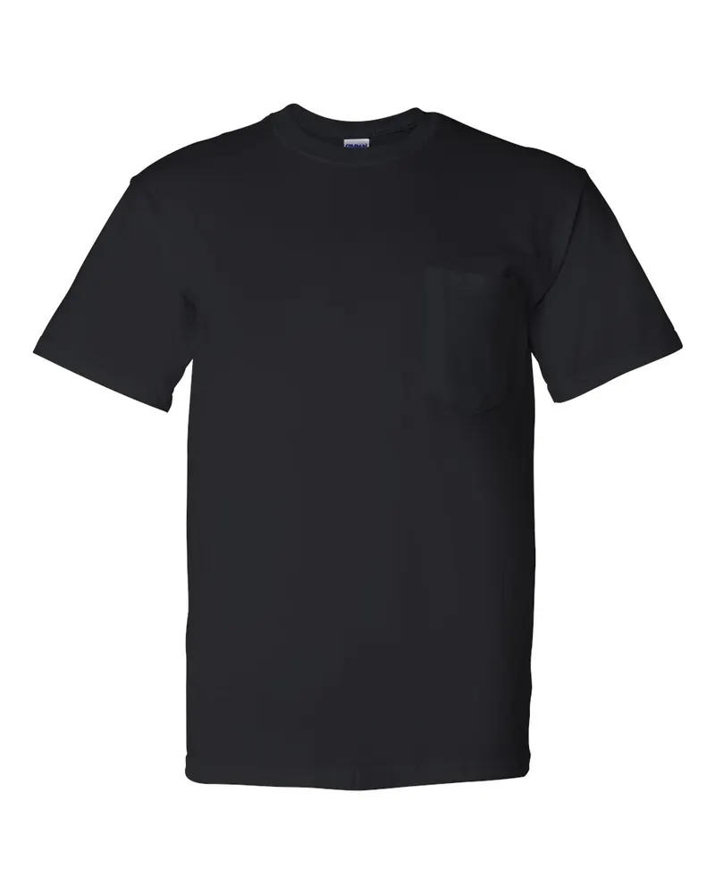 Gildan Gildan Unisex DryBlend® Pocket T-Shirt — Black
