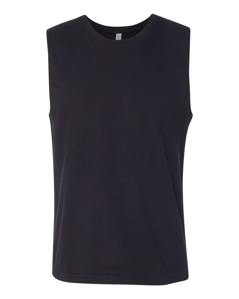 BELLA + CANVAS BELLA + CANVAS Jersey Muscle Tank — Black