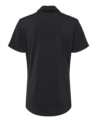 Adidas Adidas Women's Ultimate365 Solid Polo in Black, back view