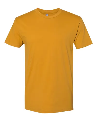 Next Level Next Level Unisex Cotton Tee in Antique Gold, front view