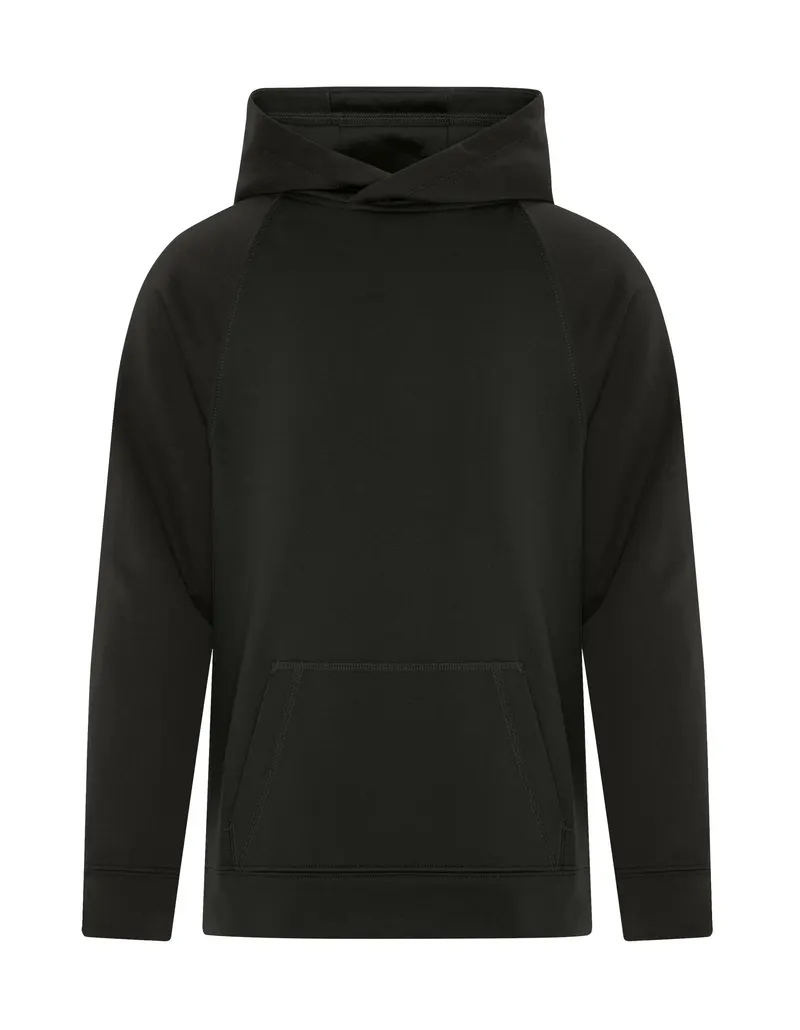 ATC™ ATC™ GAME DAY™ FLEECE TWO TONE YOUTH HOODIE — Black/Black