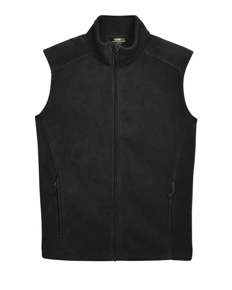 CORE365 CORE365 Men's Journey Fleece Vest — Black