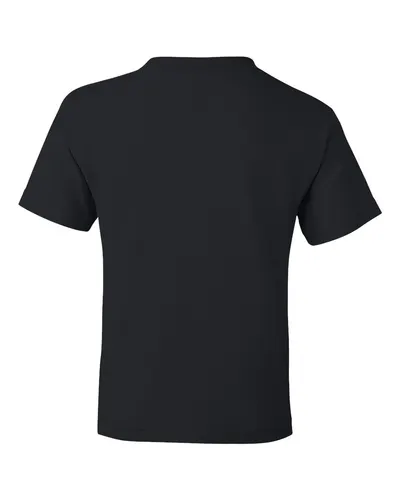 Gildan Gildan Youth DryBlend® T-Shirt in Black, back view