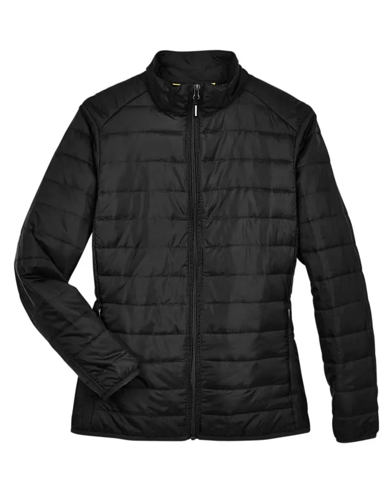 CORE365 CORE365 Women's Prevail Packable Puffer Jacket — Black