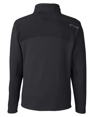 Spyder Spyder Men's Constant Canyon Sweater in Black, back view