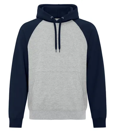 Athletic Heather/Dark Navy