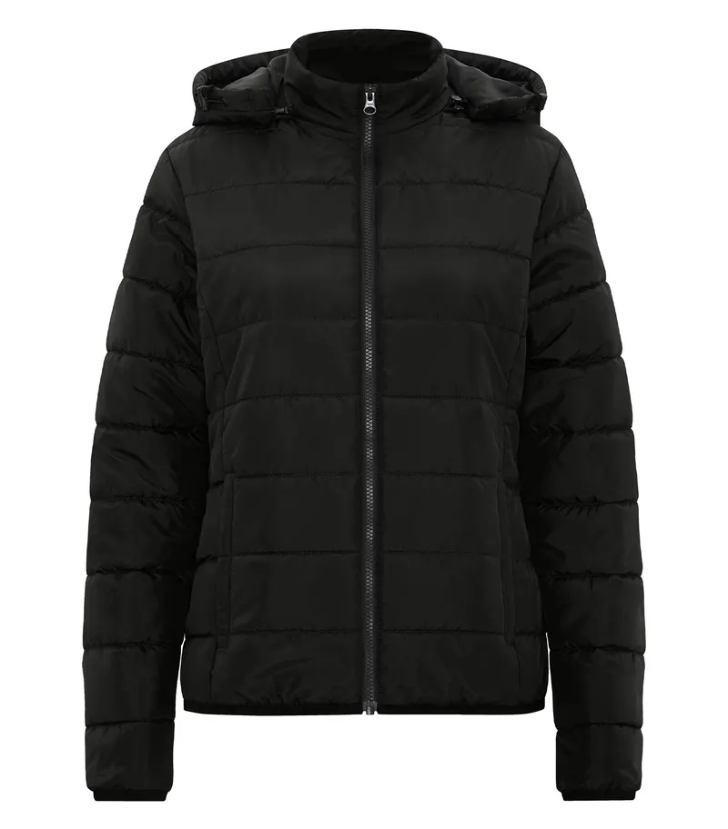 DryFrame® Essential DRYFRAME® ESSENTIAL HOODED INSULATED LADIES' JACKET — Black