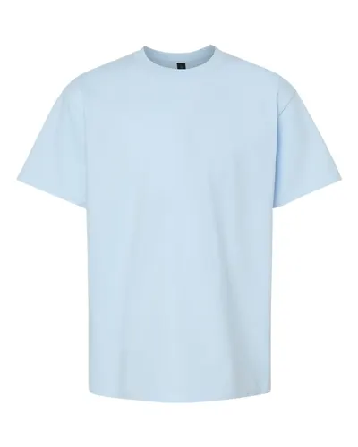 Gildan Gildan Youth Softstyle® Midweight T-Shirt in Light Blue, front view