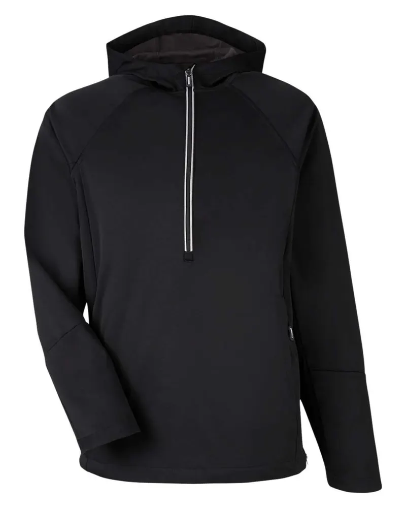 CORE365 CORE365 Unisex Techno Lite Pullover Anorak — Black