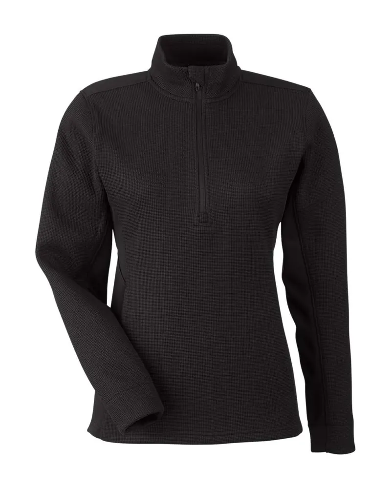 Spyder Spyder Women's Constant Canyon Quarter-Zip Pullover — Black