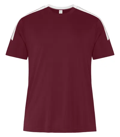 Maroon/White