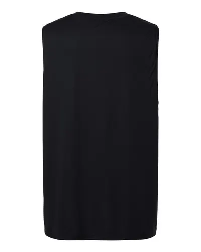 Team 365 Team 365 Unisex Zone Performance Reversible Jersey in Black/ White, back view