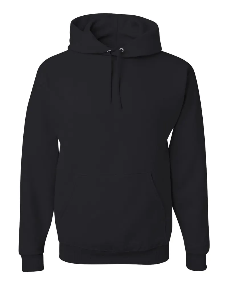 JERZEES JERZEES Unisex NuBlend® Hooded Sweatshirt — Black