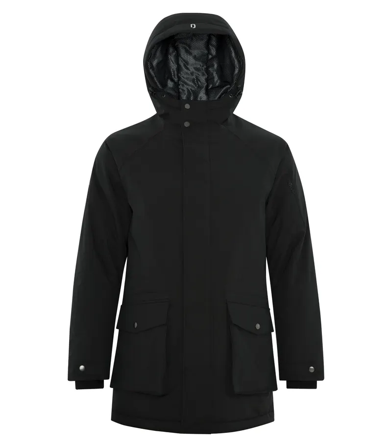 DryFrame® DRYFRAME® DRY TECH INSULATED WATERPROOF PARKA — Black