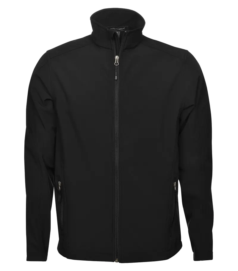Coal Harbour® COAL HARBOUR® EVERYDAY WATER REPELLENT SOFT SHELL JACKET — Black