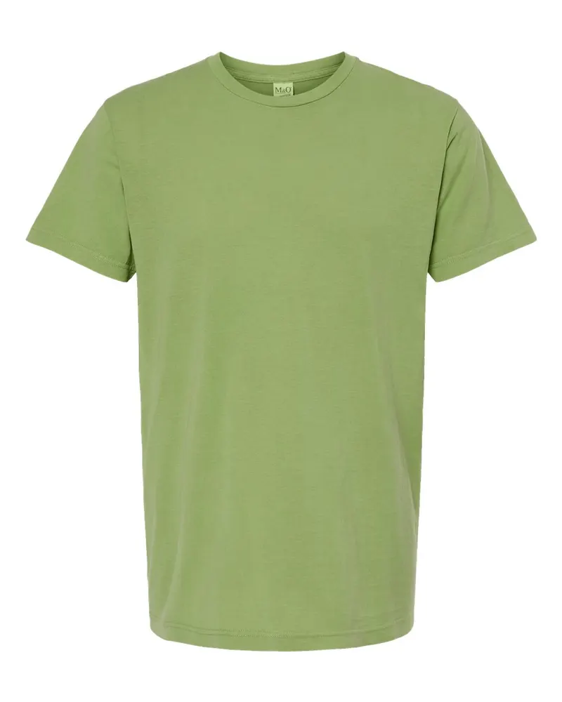 M&O M&O Unisex Vintage Garment-Dyed T-Shirt — Aloe