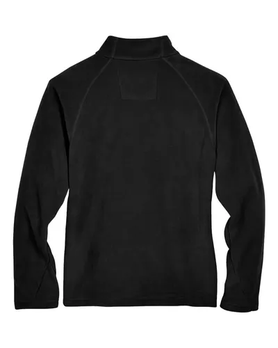 Team 365 Team 365 Youth Campus Microfleece Jacket in Black, back view