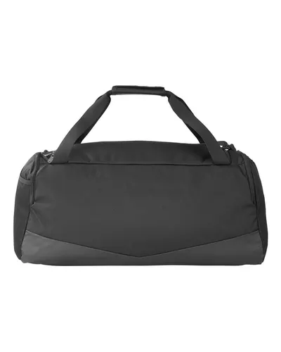 Under Armour Under Armour Undeniable 5.0 SM Duffel Bag in Black/ M Silver, back view
