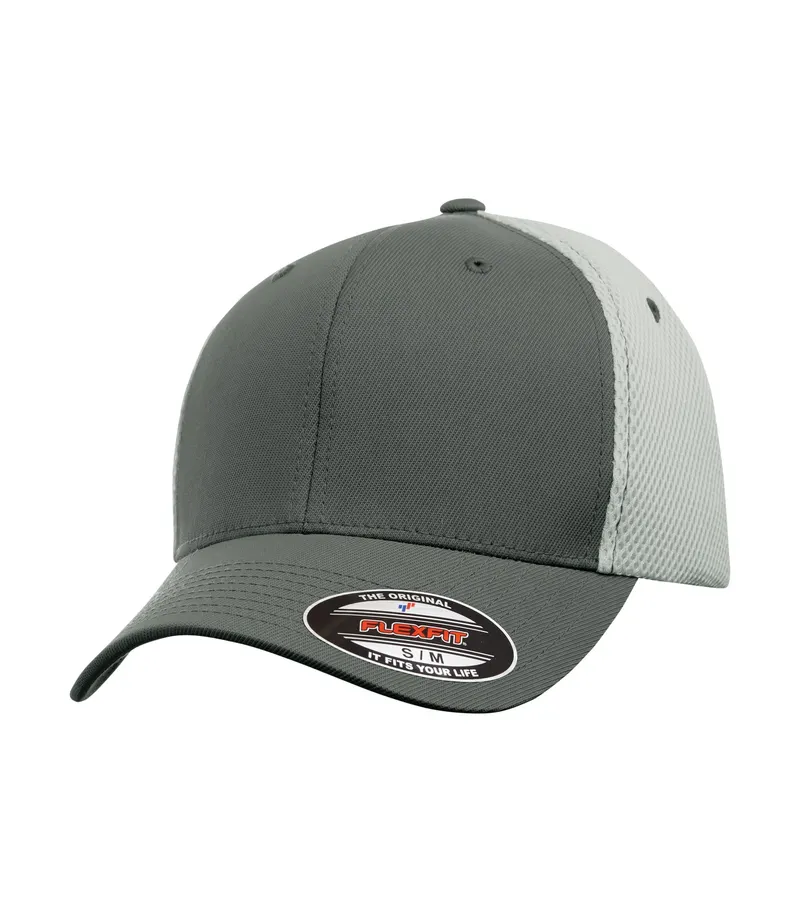 ATC™ Flexfit® ATC™ FLEXFIT® ULTRAFIBRE & AIRMESH CAP — Dark Grey/Light Grey