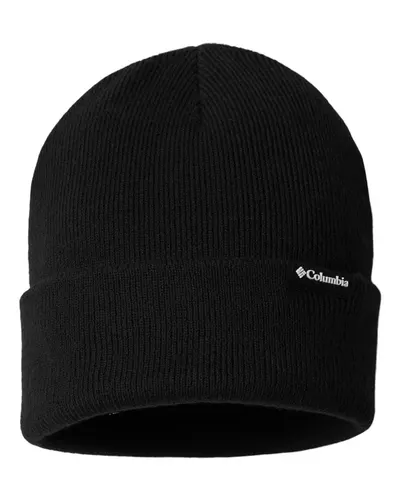Columbia Columbia City Trek™ Heavyweight Beanie in Black, front view