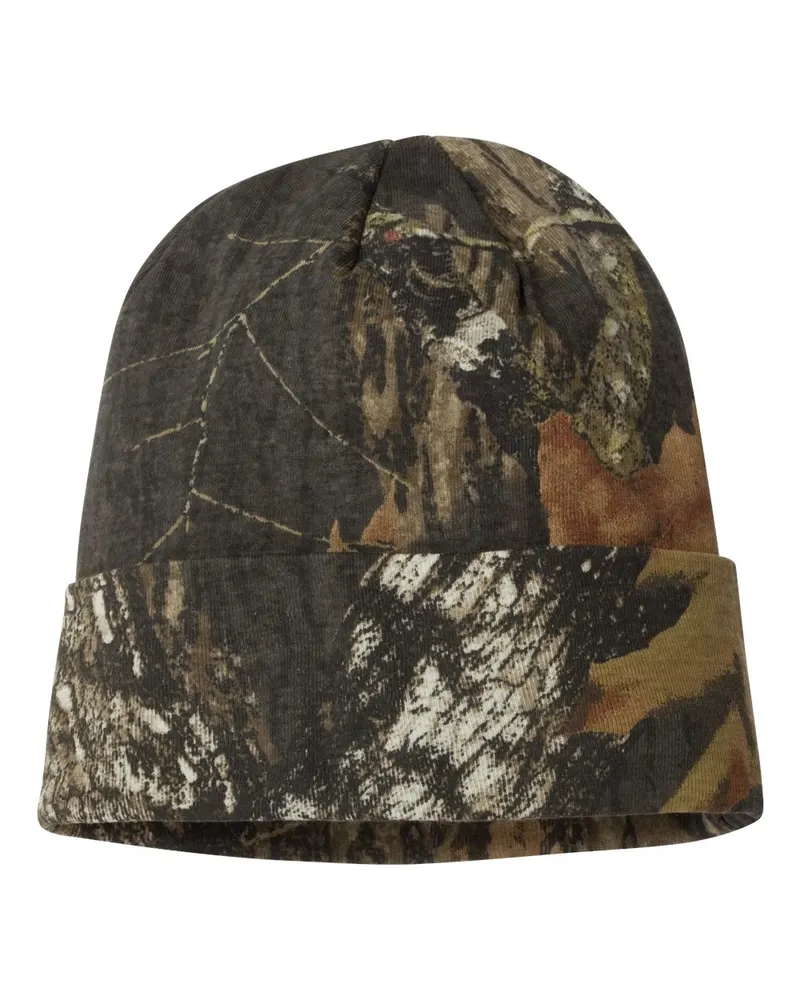 Kati Kati 12" Licensed Camo Cuffed Beanie — Mossy Oak BreakUp