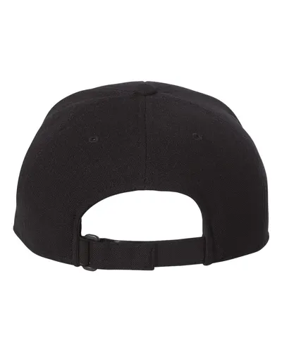 Flexfit Flexfit 110® Cool & Dry Mini-Piqué Cap in Black, back view