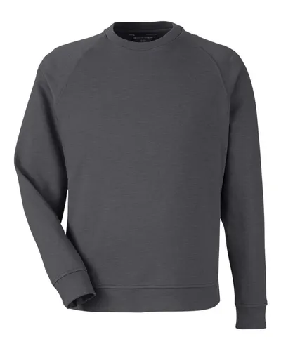Devon & Jones Devon & Jones Men's New Classics® Charleston Pullover in Black Melange, front view