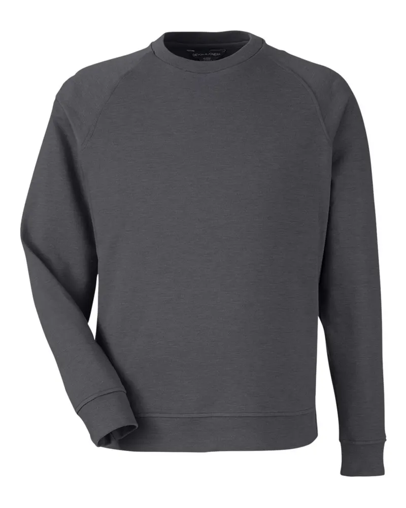 Devon & Jones Devon & Jones Men's New Classics® Charleston Pullover — Black Melange